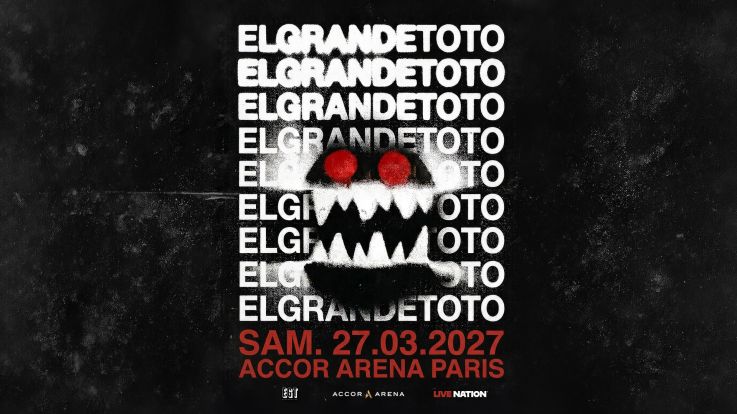 ElGrandeToto en concert à Paris Bercy en mars 2027