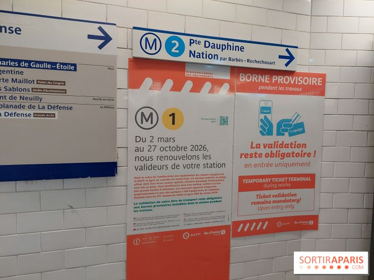Métro : les tourniquets de cette station ont disparu, mais la validation reste obligatoire