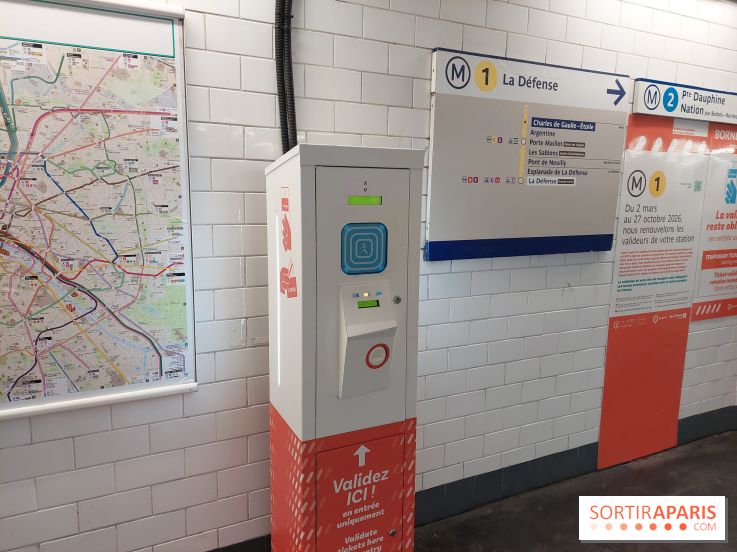 Métro : les tourniquets de cette station ont disparu, mais la validation reste obligatoire
