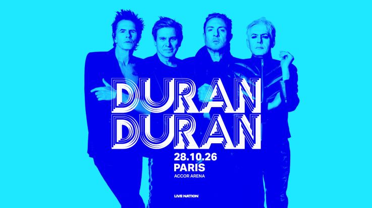 Duran Duran en concert à Paris Bercy en octobre 2026
