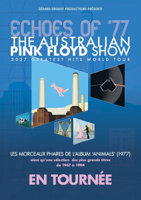 The Australian Pink Floyd Show : les titres phares de l’album ‘Animals’ joués à Paris en 2027