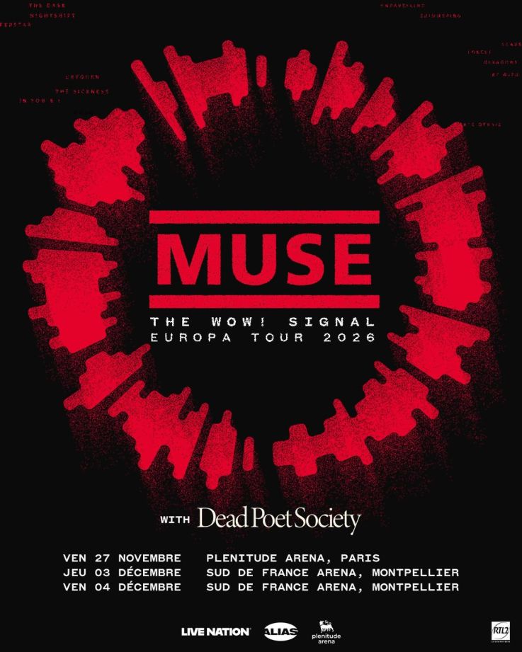 Muse en concert à La Défense Arena : qui va assurer la première partie ?