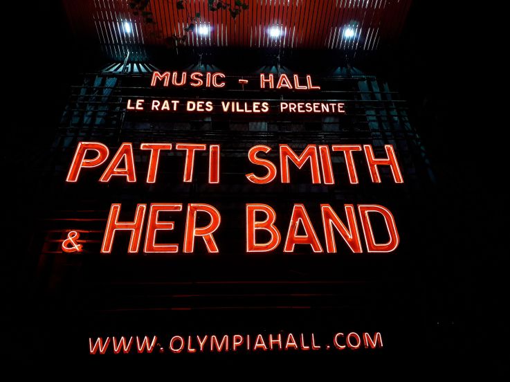 Patti Smith en concert à l'Olympia : on y était, on vous raconte