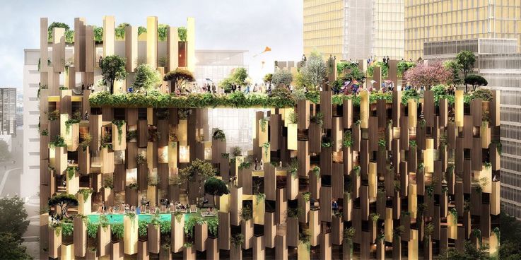 Aurore : l’ambitieux projet hôtelier signé Kengo Kuma attendu à Paris en 2023
