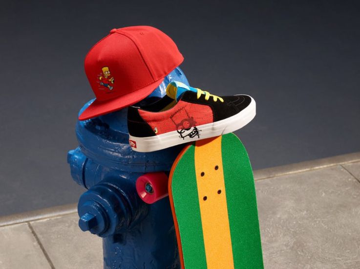 The Simpsons x Vans : nouvelle collaboration exclusive de chaussures, vêtements et accessoires