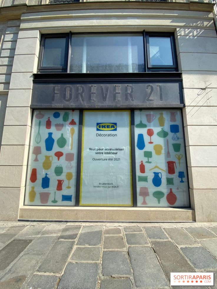 IKEA Décoration: le nouveau magasin de la rue de Rivoli à Paris, ouverture prévue le 23 juin