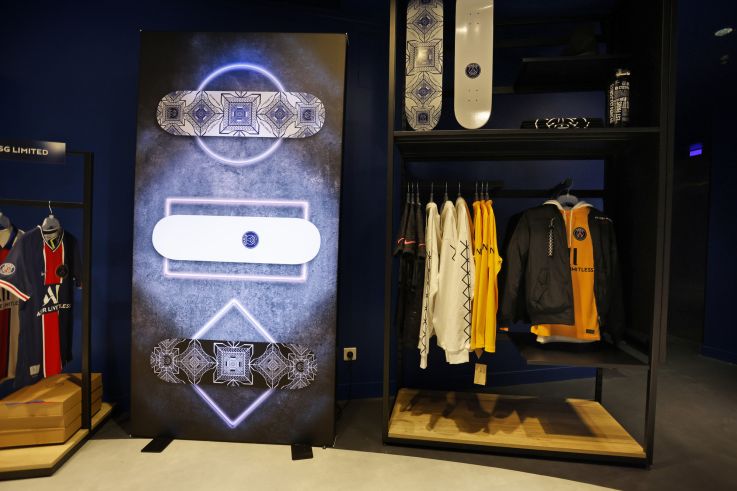 PSG : ouverture d'une nouvelle boutique flagship sur les Champs-Élysées à Paris