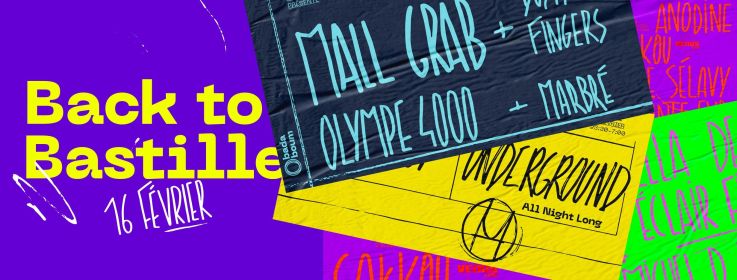 Réouverture du Badaboum le 16 février :  Mall Grab, House of Underground... voici la programmation