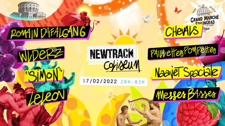 Newtrack : soirée Coliseum à la Rotonde Stalingrad