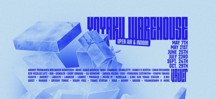 Vault : nouveau lieu festif éphémère signé Yoyaku au Bourget