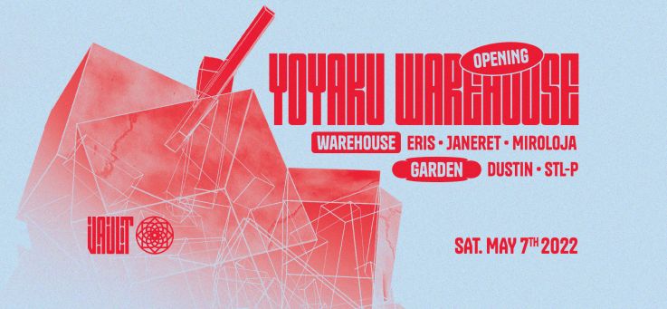 Vault : nouveau lieu festif éphémère signé Yoyaku au Bourget