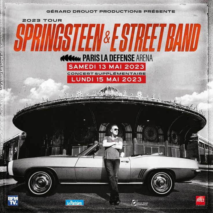 Bruce Springsteen & The E Street Band en concert à Paris La Défense