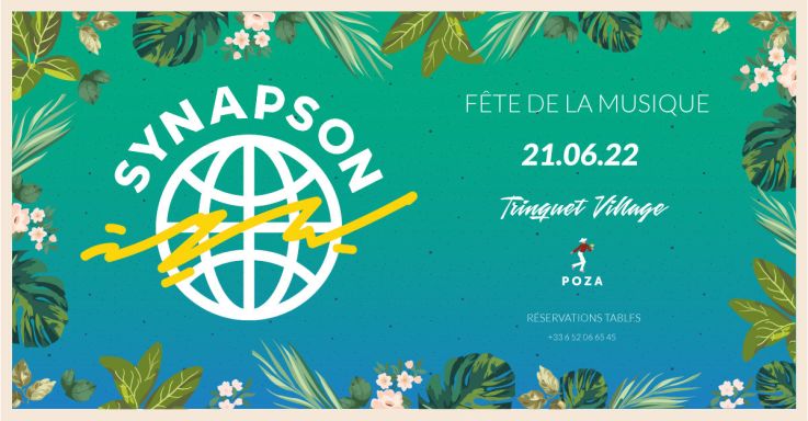 Fête de la musique 2022 à Paris : Synapson au Trinquet Village