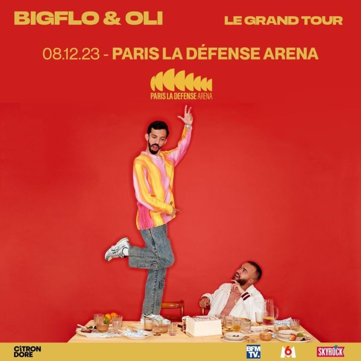 Bigflo & Oli en concert à Paris La Défense Arena en décembre 2023