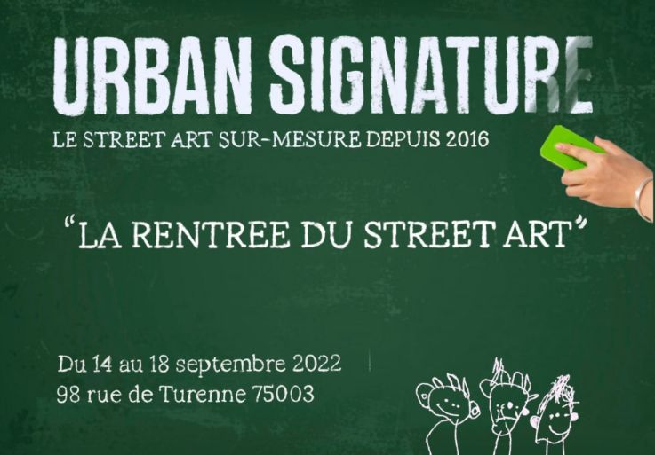 La rentrée du street srt : la nouvelle expo signée Urban Signature à Paris