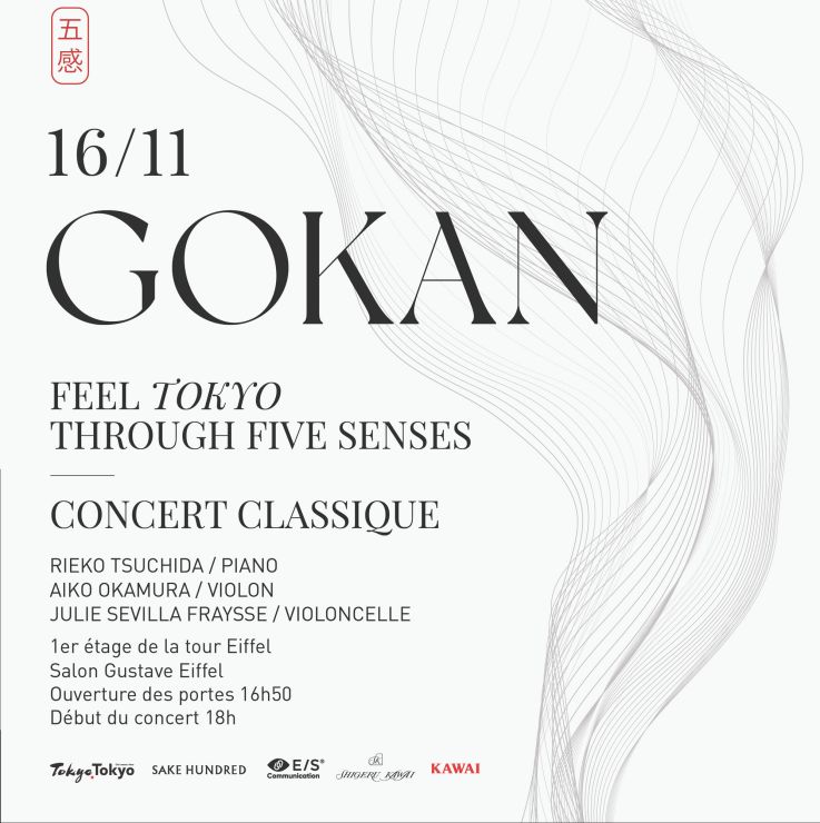 Gokan : concert immersif à la tour Eiffel pour découvrir Tokyo par la musique classique