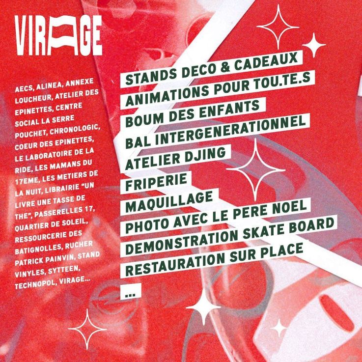 Un marché de Noël s'installe chez Virage, sous le périph à Paris