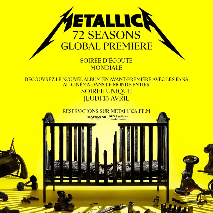 Metallica : venez découvrir le nouvel album "72 Seasons" au cinéma