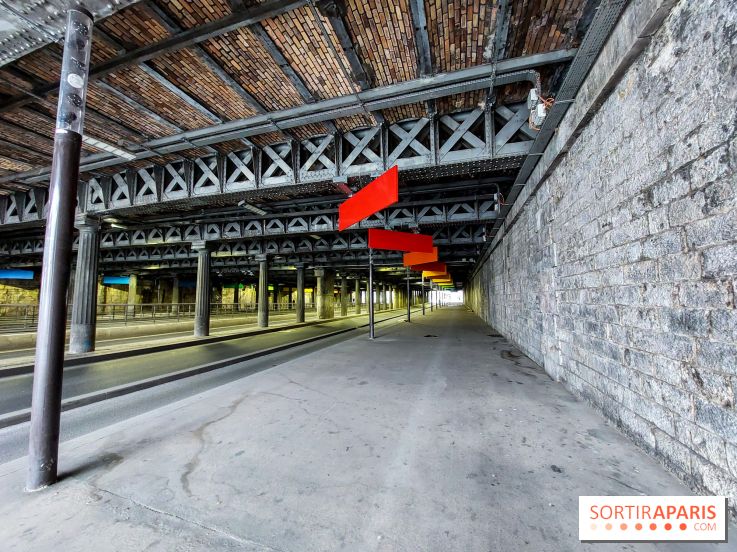 Spectrum, traversée chromatique : quelle est cette installation suspendue dans un tunnel à Paris ?