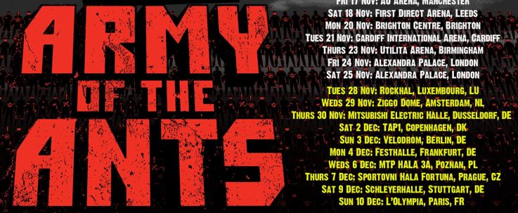 The Prodigy en concert à l'Olympia à Paris en décembre 2023