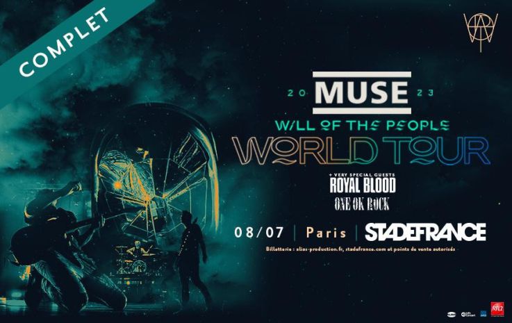 Muse au Stade de France ce samedi : tout ce qu'il faut savoir