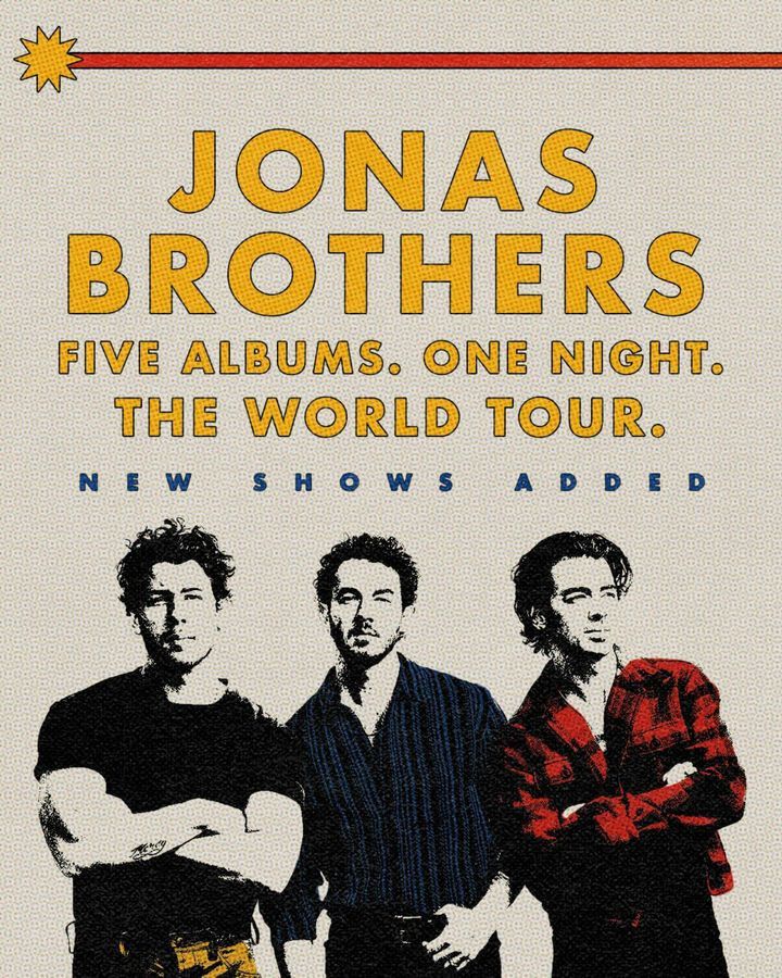 Jonas Brothers en concert à l'Accor Arena de Paris en juin 2024