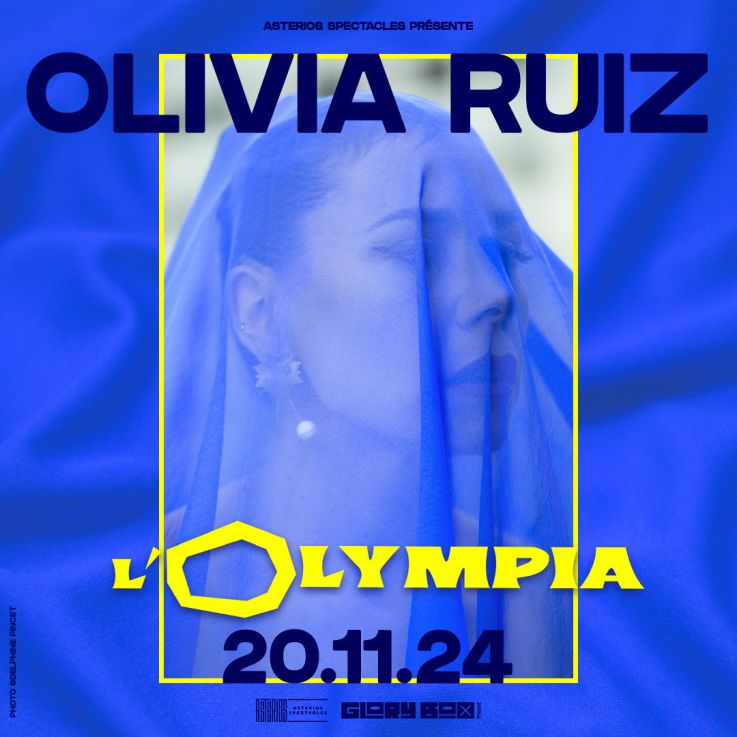 Olivia Ruiz en concert à l’Olympia à Paris en novembre 2024