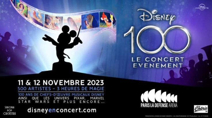 Les 100 ans de Disney à Paris La Défense Arena : tout ce qu’il faut savoir