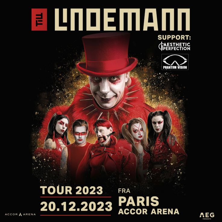 Till Lindemann à l'Accor Arena de Paris : quelles sont les premières parties ?