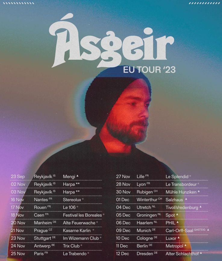 Ásgeir en concert au Trabendo à Paris ce week-end