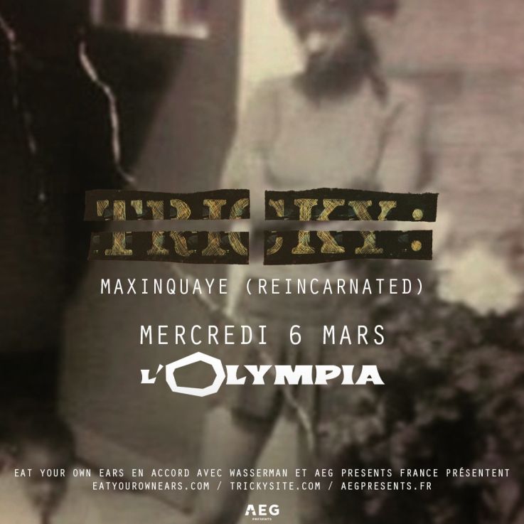 Tricky en concert à l’Olympia en mars 2024