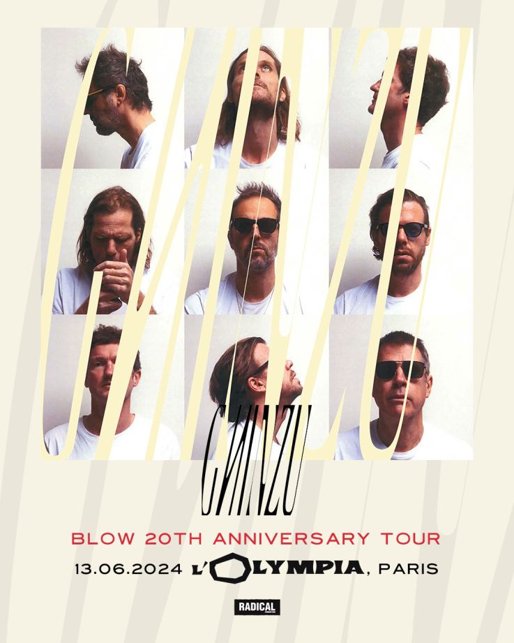 Ghinzu en concert à l’Olympia à Paris en juin 2024