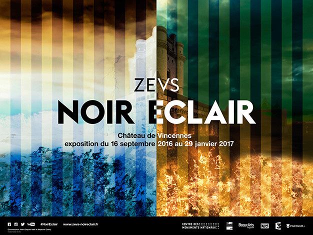 Noir Éclair, l'expo art contemporain du Château de Vincennes