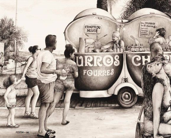 Festin, une exposition d'art contemporain à la Défense