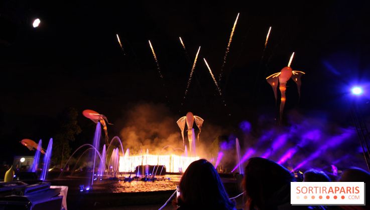 La Fête au Domaine de Saint Cloud, le spectacle de son et lumières