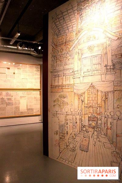 Expo des dessins du Studio Ghibli au Musée Artt Ludique