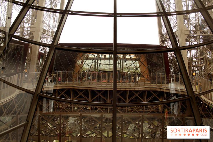 Le premier étage de la Tour Eiffel rénové
