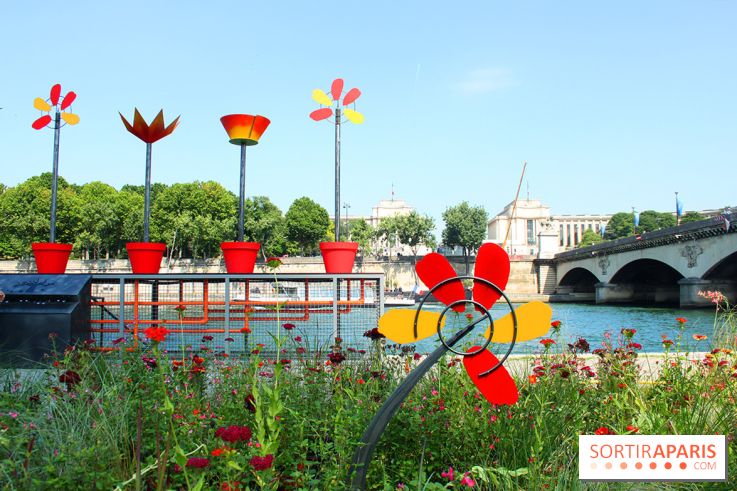 Petite Fleur Folie, le jardin éphémère sur les Berges