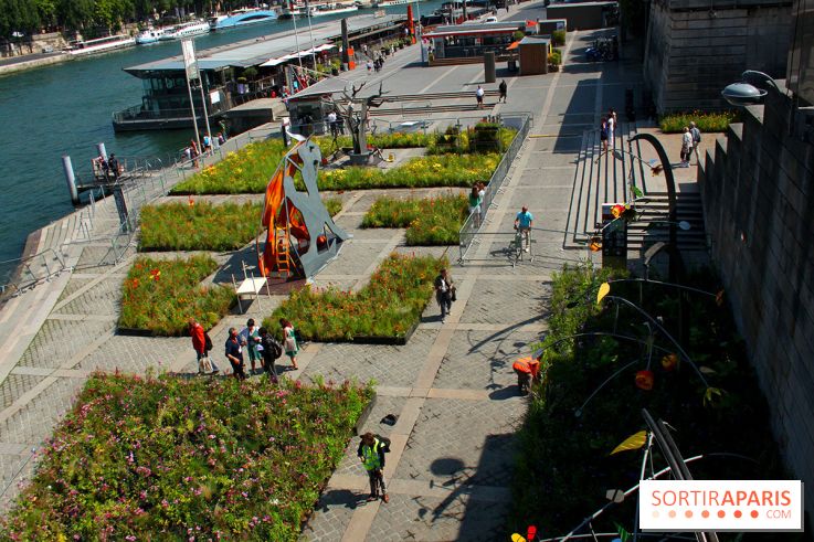 Petite Fleur Folie, le jardin éphémère sur les Berges
