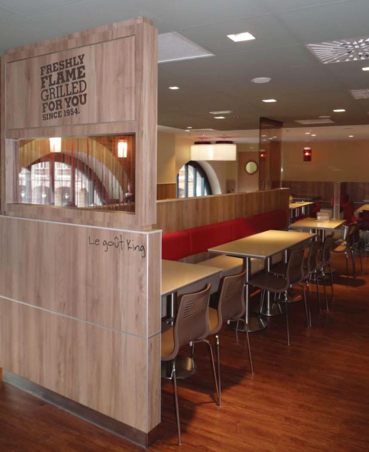 Ouverture du Burger King Paris, St. Lazare