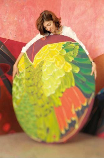 « Work-in-progress » d’Alexandra Verga au Château d'Asnières