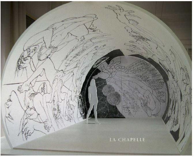 Exposition Trémois "traits de passion" au Réfectoire des Cordeliers