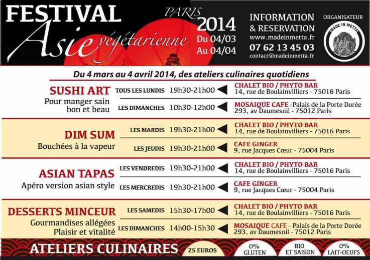Festival d'Asie végétarienne