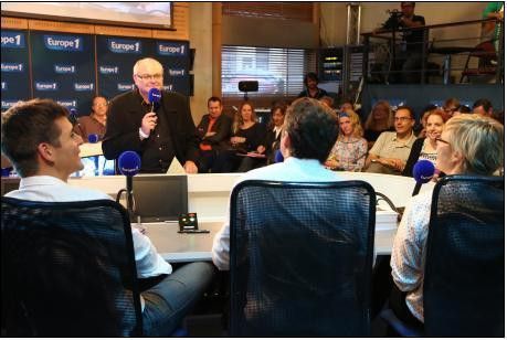 Journées du Patrimoine 2014 dans les studios de Europe 1