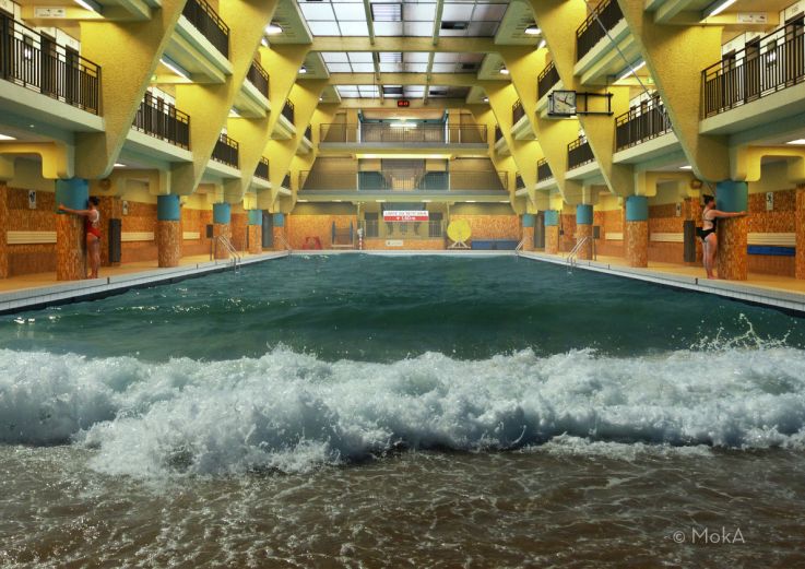 MoKa : expo itinérante dans les piscines parisiennes 