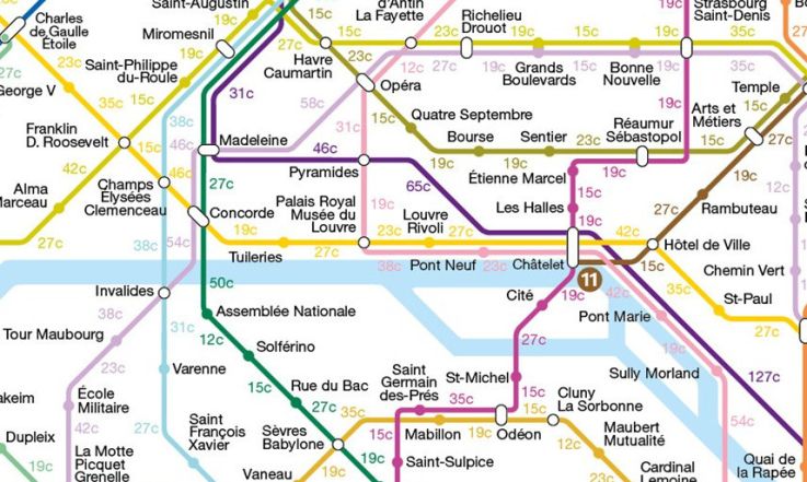Evitez le métro, perdez des calories
