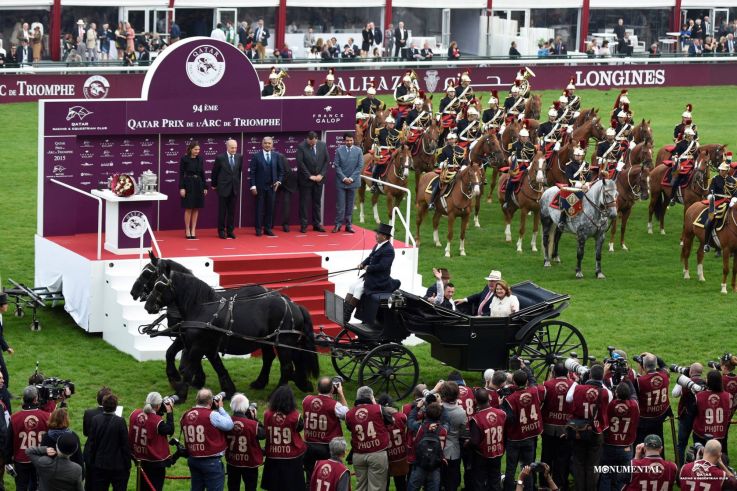 Les Prix de Diane, Jockey-Club et de l'Arc de Triomphe à Chantilly en 2016