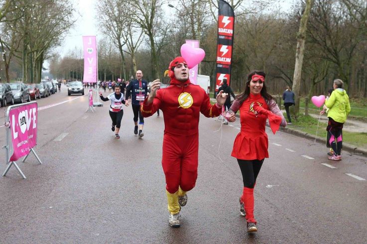 Saint Valentin : La Love Run 2017 à Paris