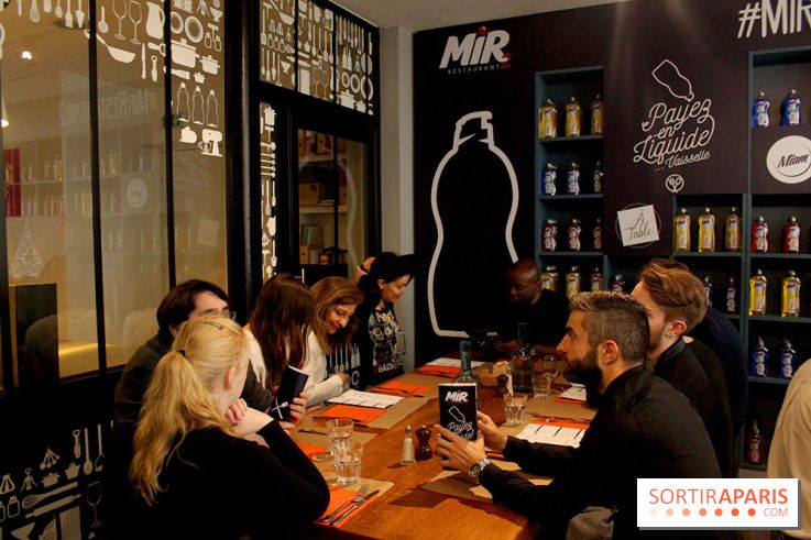 MIR Restaurant, le restaurant l'on le fait sa vaiselle