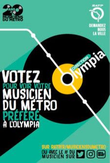 La RATP à l'Olympia pour les 20 ans des Musiciens du métro